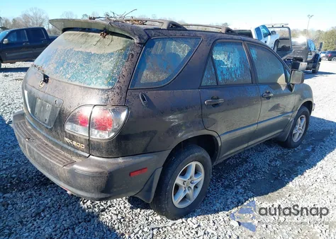 2002 Lexus Rx 300 from USA, damaged, VIN JTJGF10U620122318